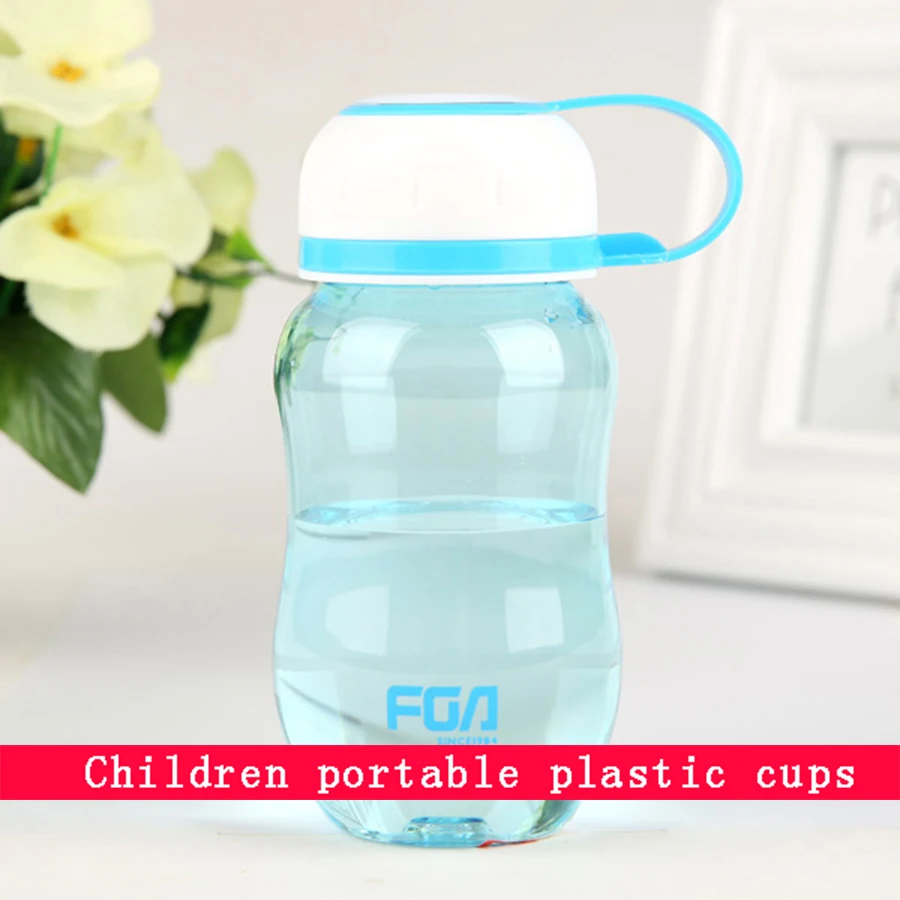 Мини милый пластиковая бутылка для воды детей Гурд En пластики детская