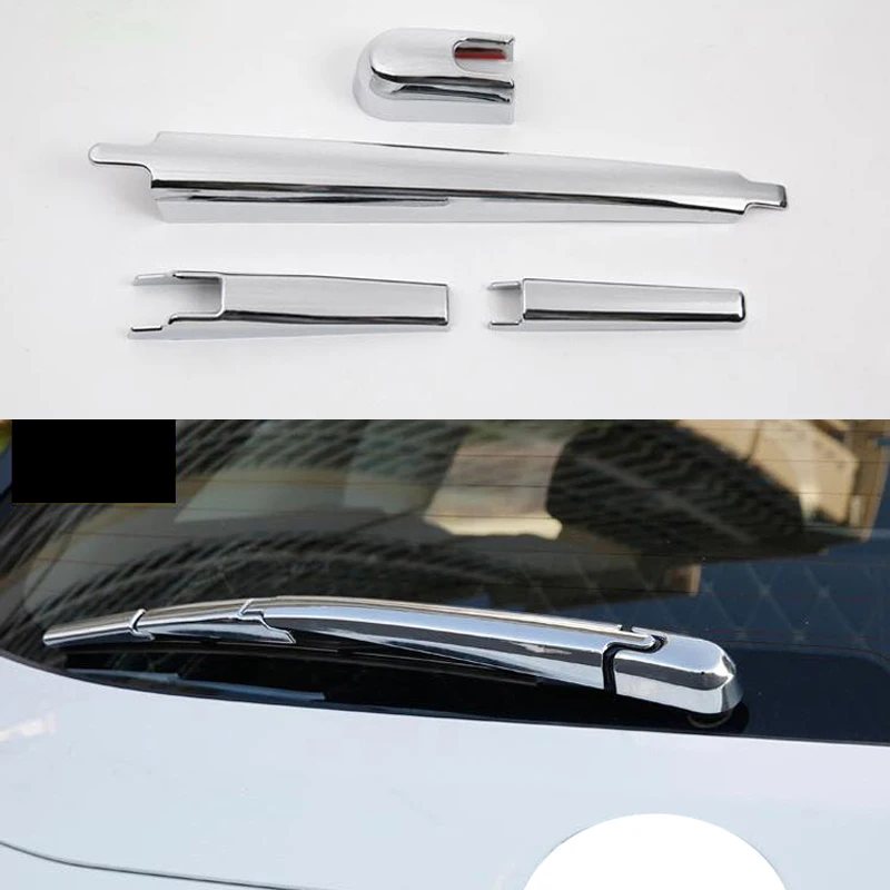 ABS хромированные задние оконные щетки стеклоочистителя крышка отделка Литье