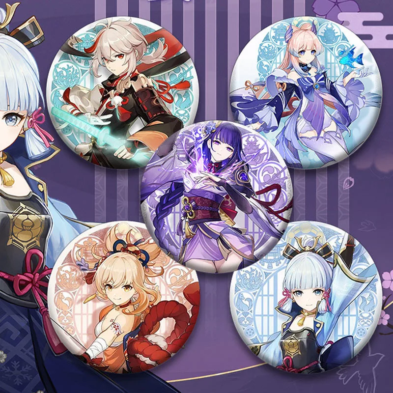 

Мультяшные аниме игровой периферический Series значок-подвеска анимация двухмерная тонкая блестящая матовая брошь на руку брошь в подарок