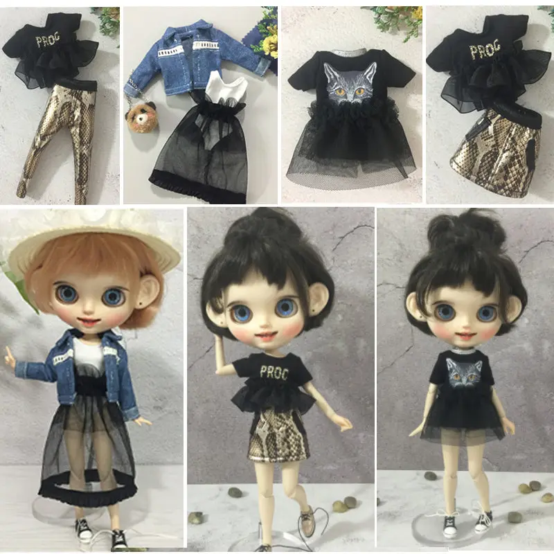 Новое поступление модное Кукольное платье и одежда подходит для куклы Blyth Licca Azone