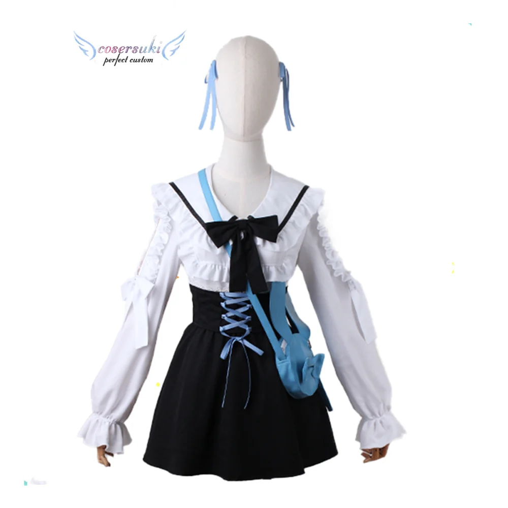 

Аниме виртуальный YouTuber Idol vtuber Tsukino Mito косплей платье Хэллоуин Рождество карнавальные костюмы