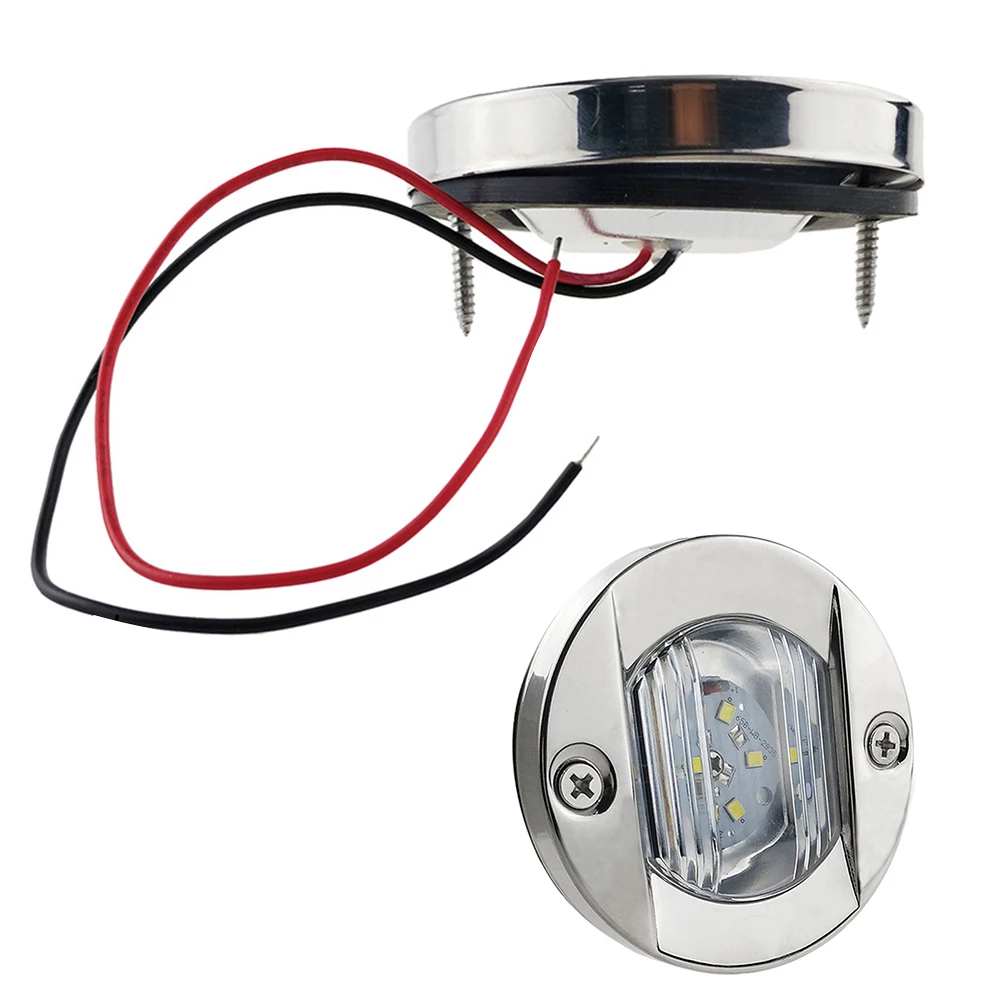 DC 12V светодиодный задний фонарь Замена кормовой Круглый Лодка Навигация Открытый