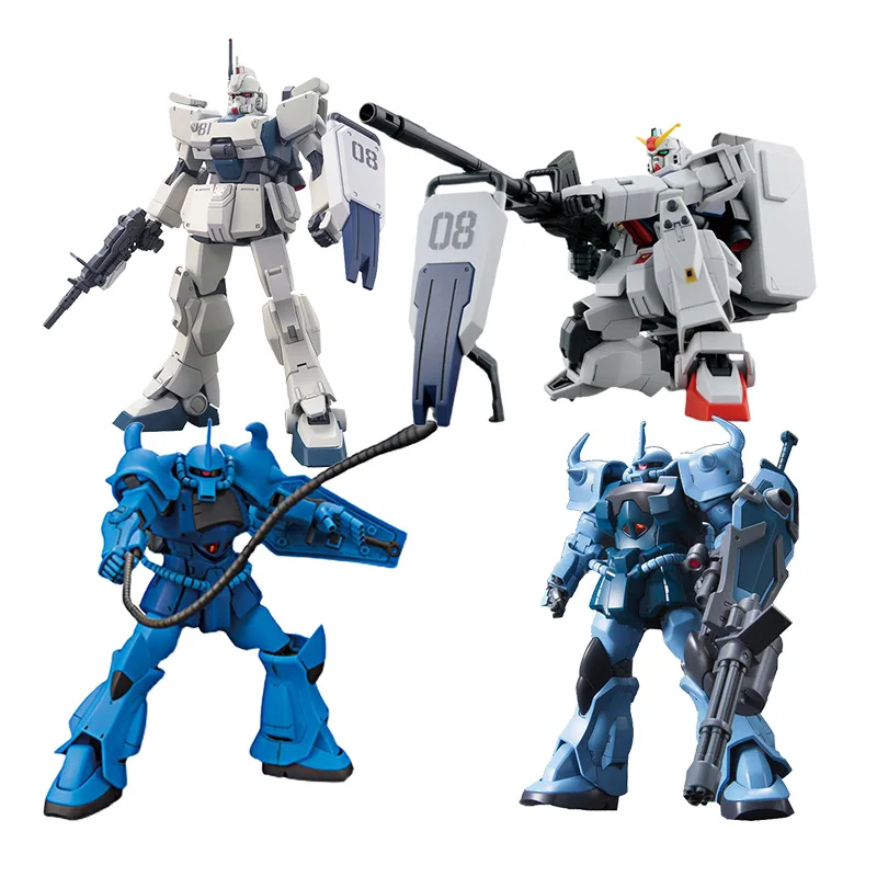 

Bandai HG HGUC MS08 отряд земли боевой Gundam EZ8 Специальный тигр новорожденная собранная модель