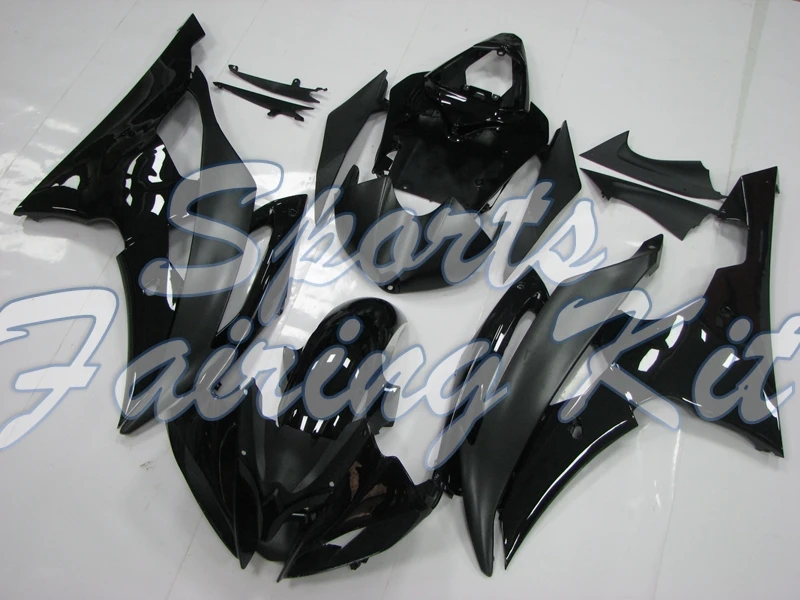 Обтекатели для YZF R6 2008 - 2015 черный обтекатель мотоцикла 14 15 Abs YZF600 2010 | Автомобили и