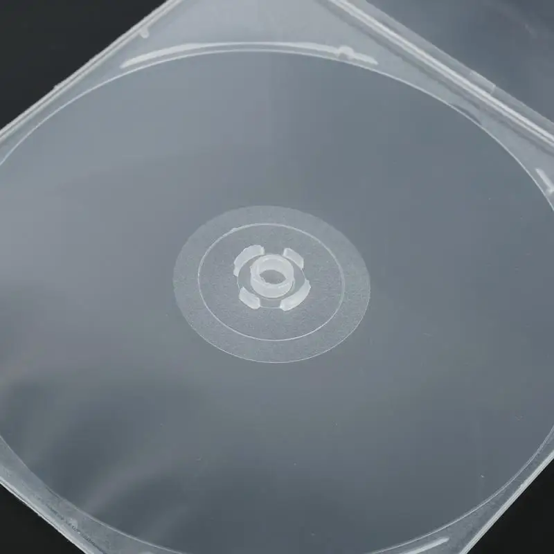 1 шт. высококачественный прочный прозрачный 5 2 мм одинарный CD DVD R CDR DVDR диск
