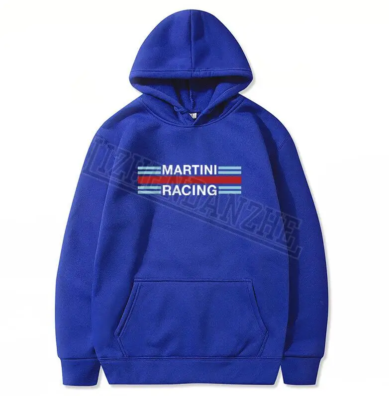 Мужские и женские толстовки Martini Racinger классические винтажные свитшоты в стиле