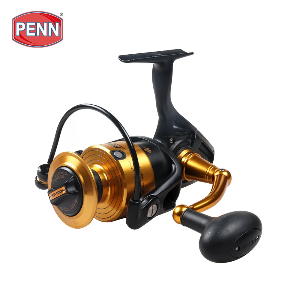 

100% Original PENN SPINFISHER V SSV 3500-10500 Big Sea Saltwater Boat Fishing Wheel 5+1 BB with Full Metal Body Spinning Reel