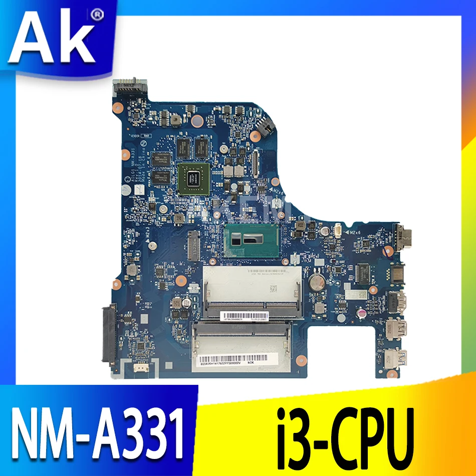 NM-A331 Mainboard для Lenovo G70-70 G70-80 Z70-70 Z70-80 B70-70 B70-80 Материнская плата ноутбука 2GB-GPU I3-5005U |