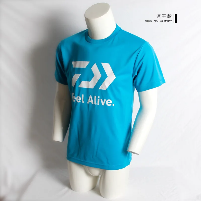 

Daiwa Tshirt Brand New Fishing Polo Tee Quick Dry Breathable Sports Outdoor Men Clothing Fishing Short Sleeve Top Fishing Tshirt