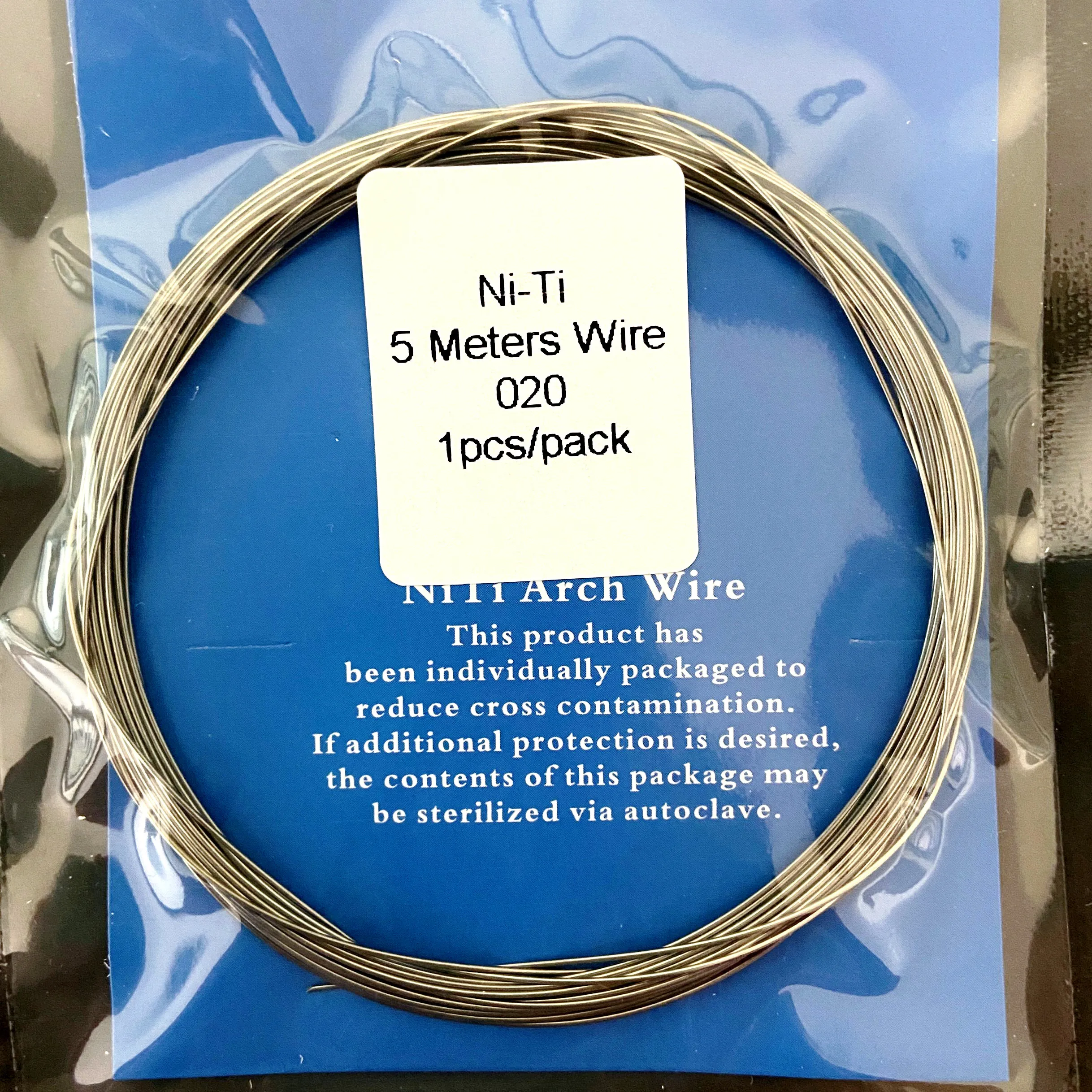 

Одноразовый длинный Круглый Нити 5 метров проволочный ортодонтический протезный стоматологический кронштейн супер эластичный стоматолог...