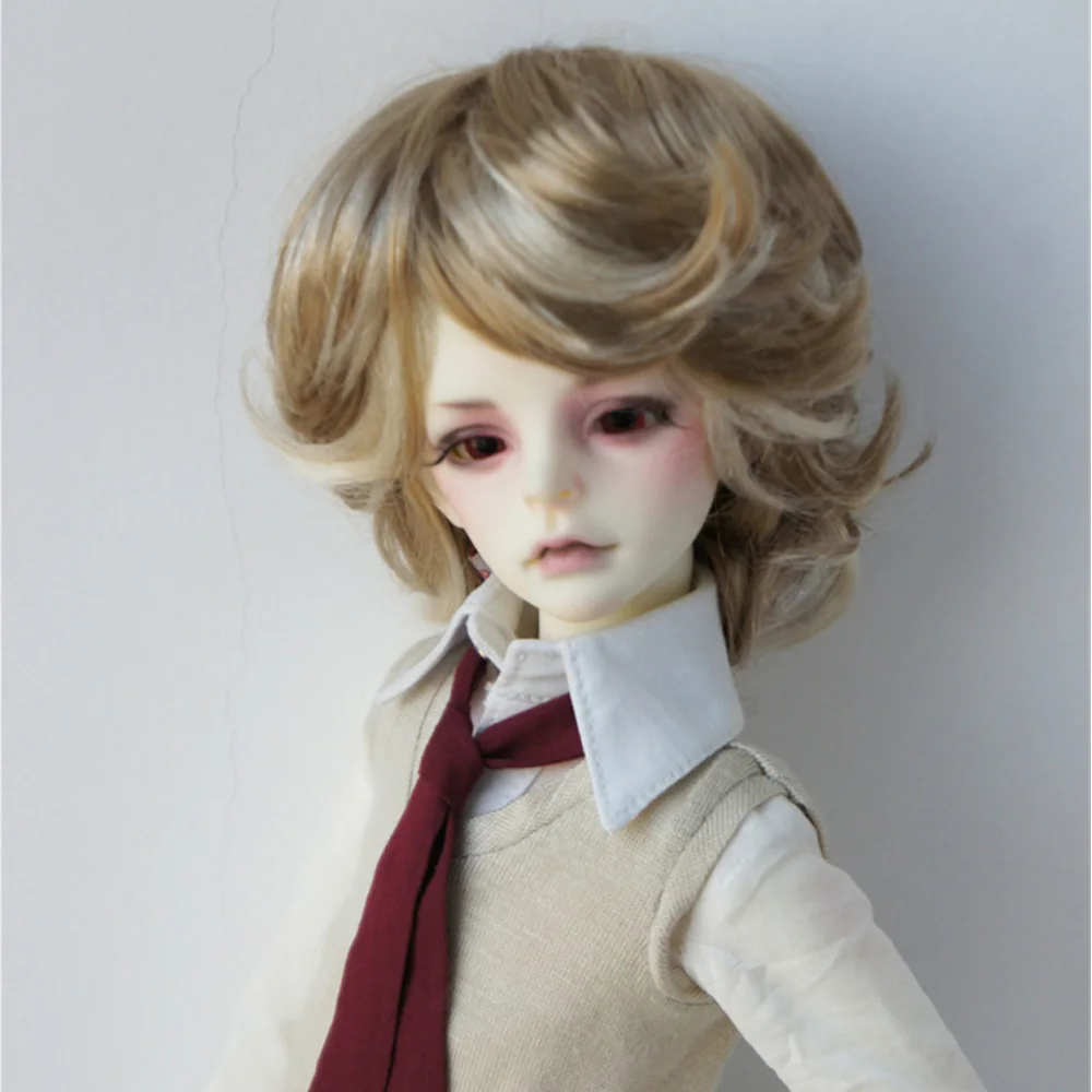 

Doll Wig For BJD/SD 1/3 1/4 1/5 1/6 1/8 Doll Hair For OB11 For Blyth 12 Color Can Choose JD075