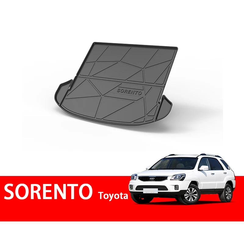 2013 2014 KIA Sorento коврик для багажника любой погоды задний грузовой поднос подушка