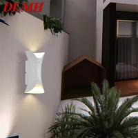 DLMH Patio Wall Sconce White Outdoor Wall lights Waterproof IP65 Creative New Design For Home Porch Balcony Courtyard Villa