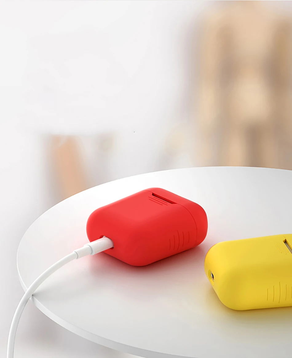 Силиконовый чехол для Apple Airpods для Air Pods чехол s для Airpods Pro Bluetooth наушники кожаный чехол для наушников Аксессуары