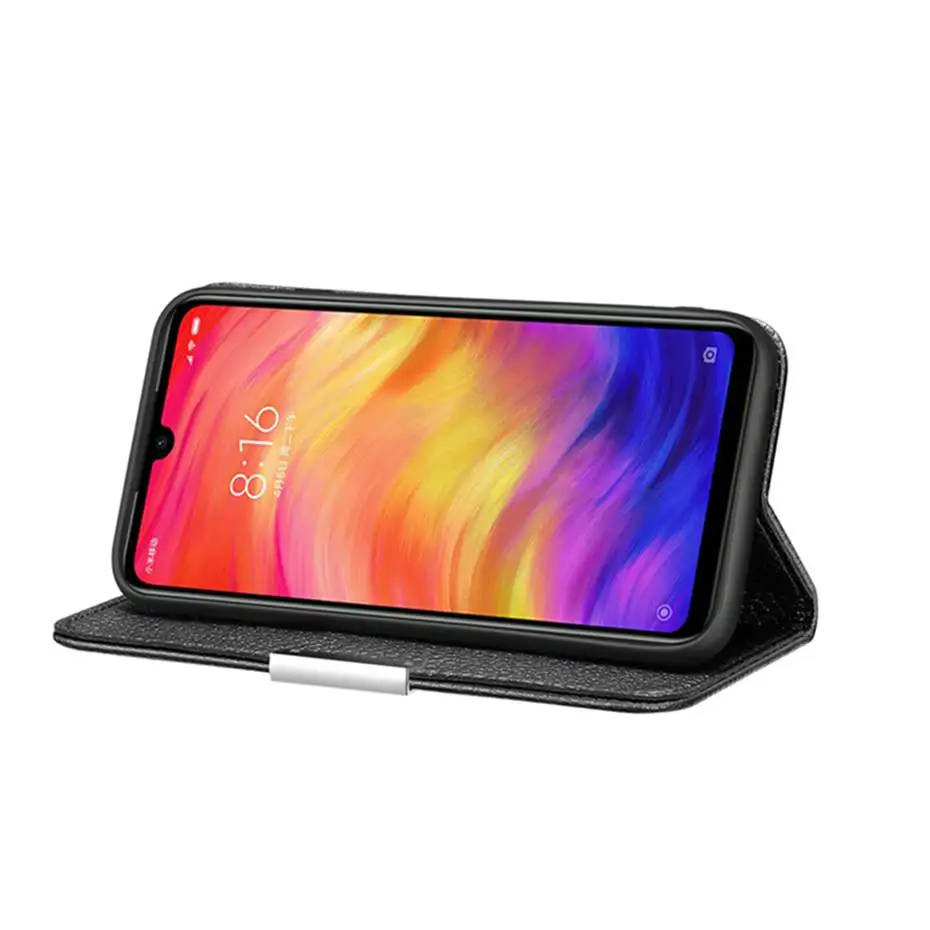 Автоматическая Адсорбция чехол для телефона из искусственной кожи для Xiaomi Redmi 7A 6 K20 Pro кошелек чехол для Xiaomi Redmi Note 6 7 Pro откидная крышка