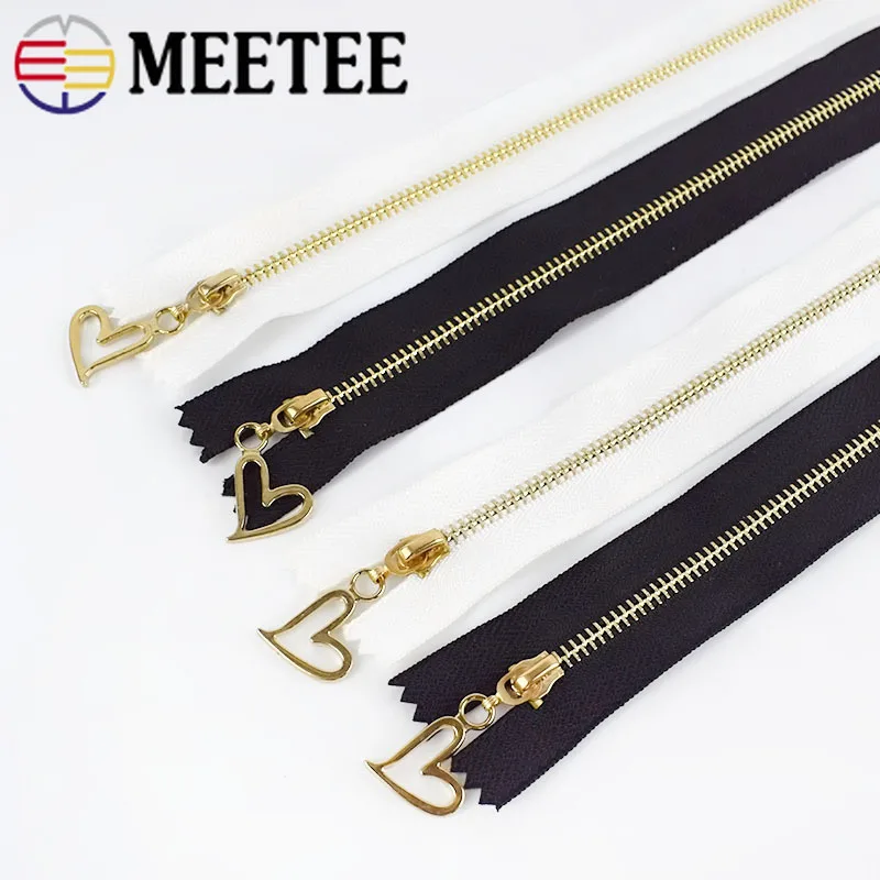 Meetee 10 шт. 20/30 см 3 # металлическая молния из сплава автоматическая блокировка