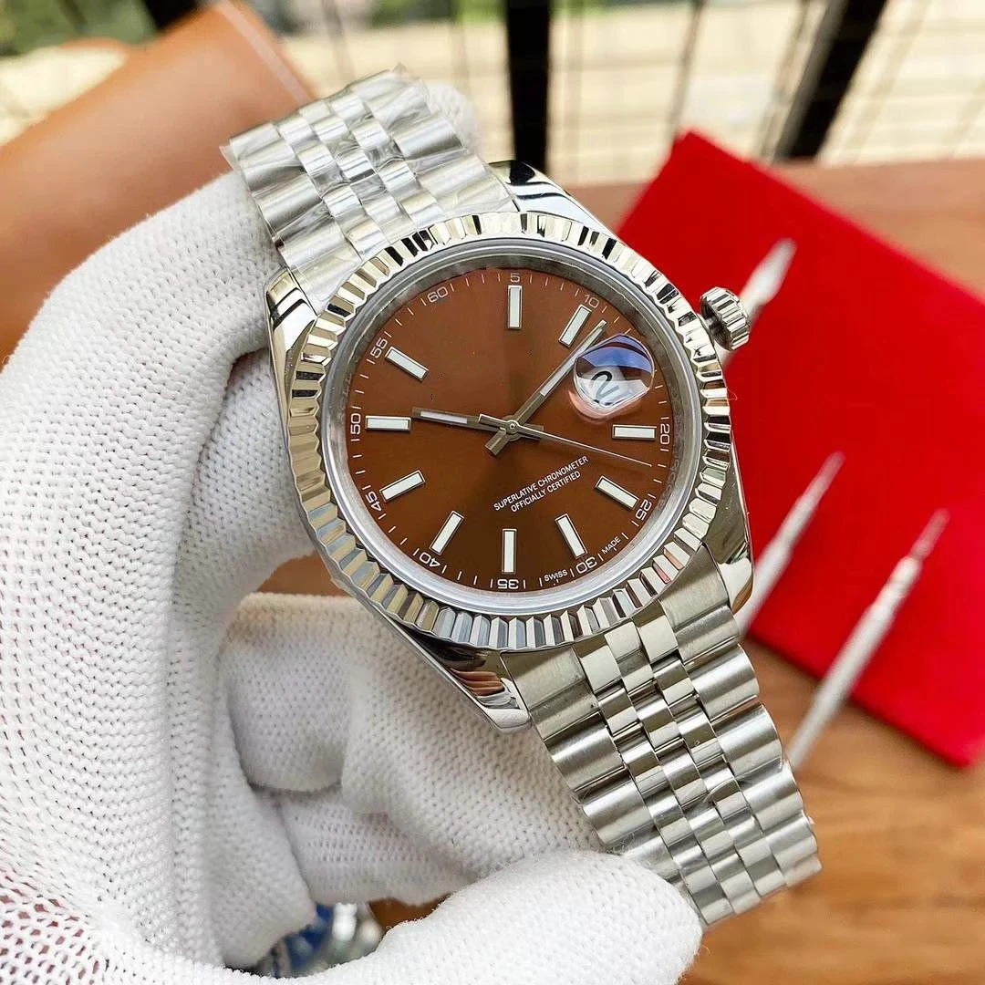 

2021 new high quality day-just watch N2836 movement sapphire glass luminous dial luxury watch