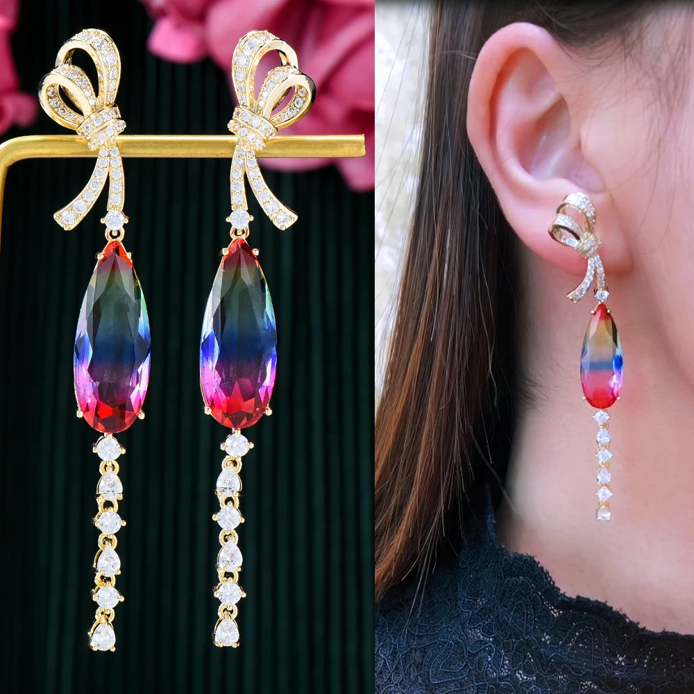 

Женские серьги-подвески в богемном стиле