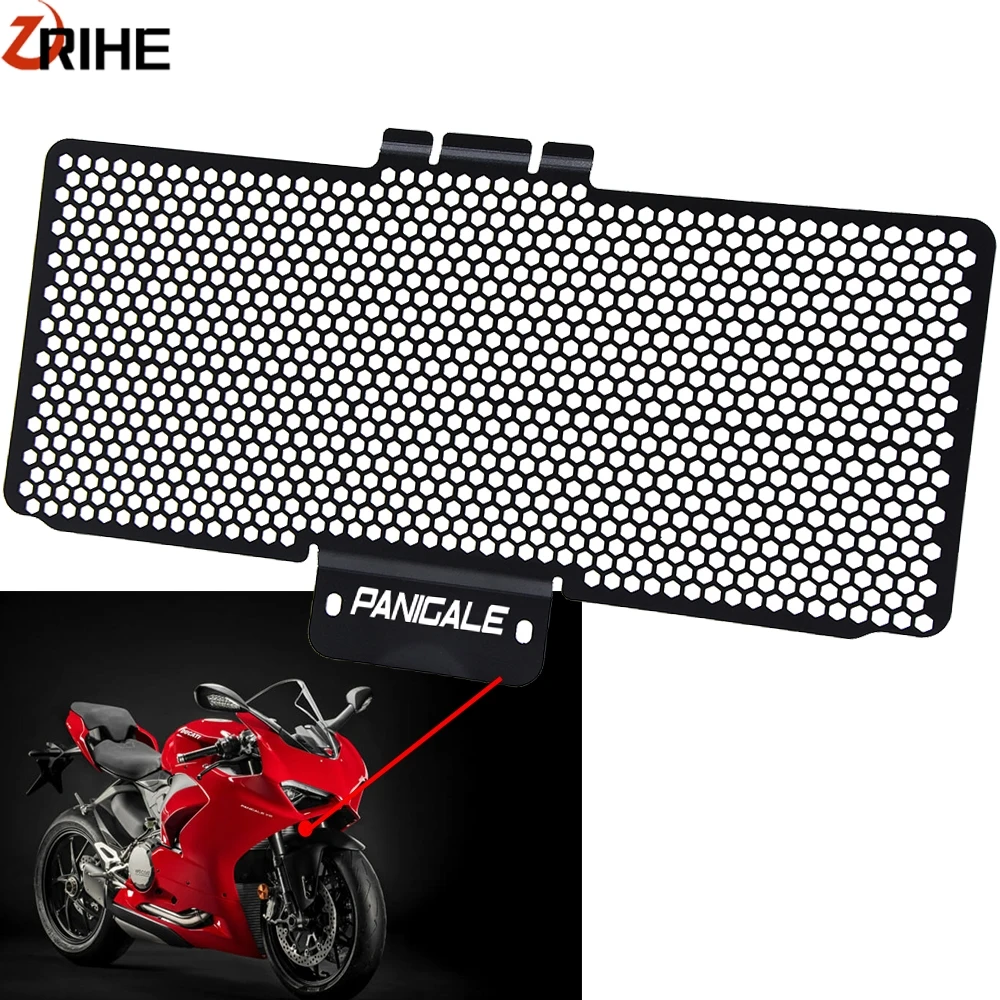 

For Ducati Panigale V2/959 Corse/ 899 1199R/S Motorcycle Upper Radiator Grille Guard Covers Protective 1199 Tricolore S Panigale