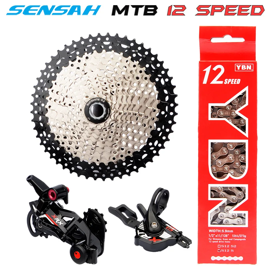SENSAH 1*12s Набор скоростей MTB задний переключатель переключения передач горный