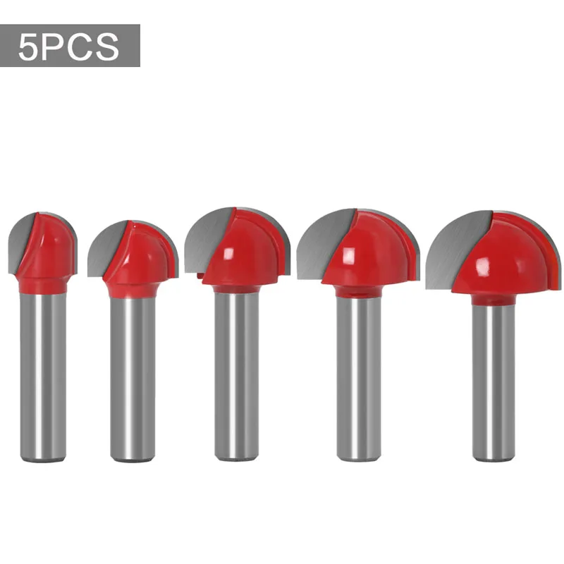 Фреза по дереву с двойной окантовкой 5 шт./компл. 8 мм|Фреза| |