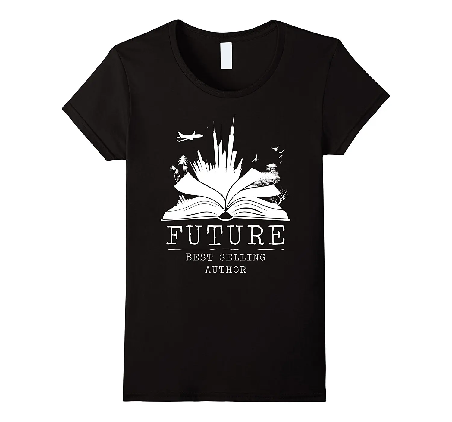 Future Bestselling Author | Футболка с забавным писателем подарок 2018 Hort Leeve футболка круглым
