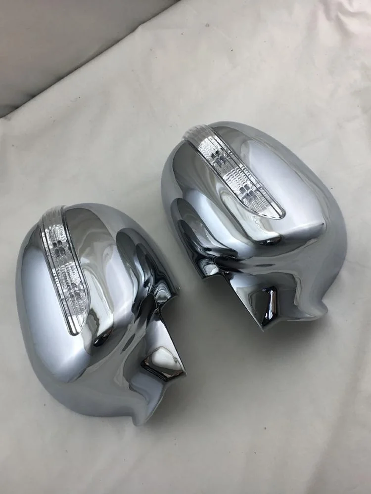 ABS Chrome accessorie door mirror cover with led For Benz MB100 With light Rearview Automobile exterior fitting | Автомобили и