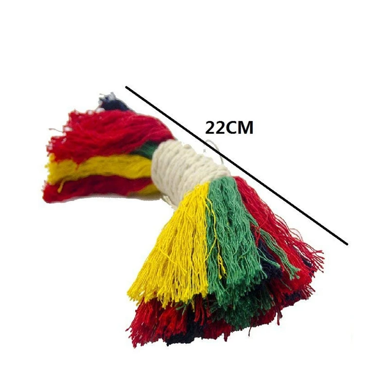 

Bird Swing Toy 6 Piece Set, Parrot Swing Chew Toy Hanging Habitat Bell, Pet Bird Chew Toy