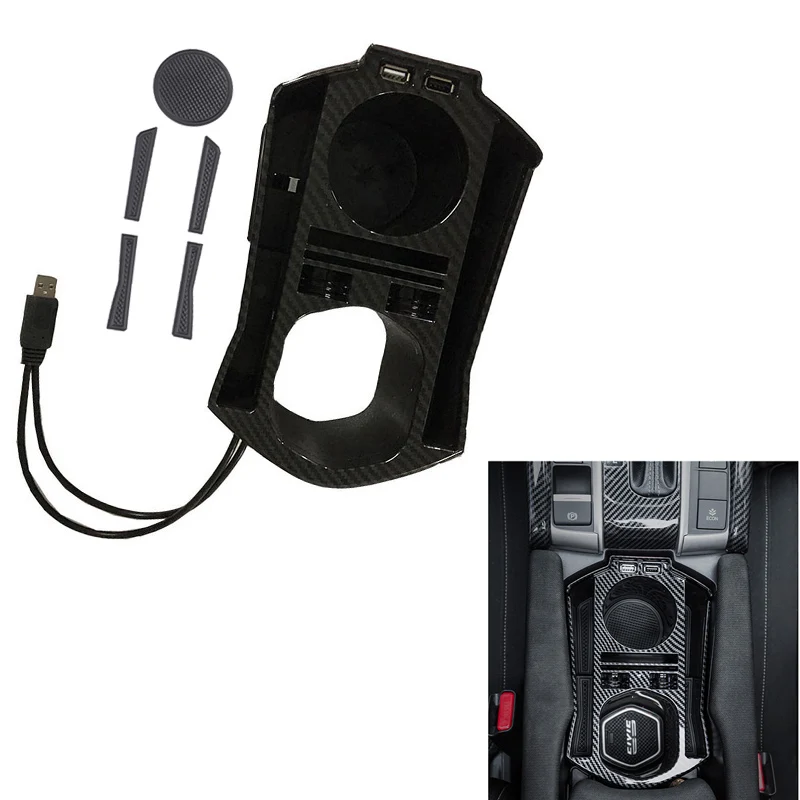 Автомобильный Центральный консольный ящик в салон для хранения подлокотнике