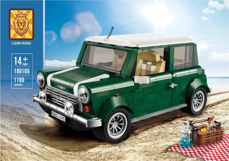 

Terminal blocks technology 180106 technology retro car 99027mini car 91002 assembled building blocks toy with sy1267 CHRISTMAS