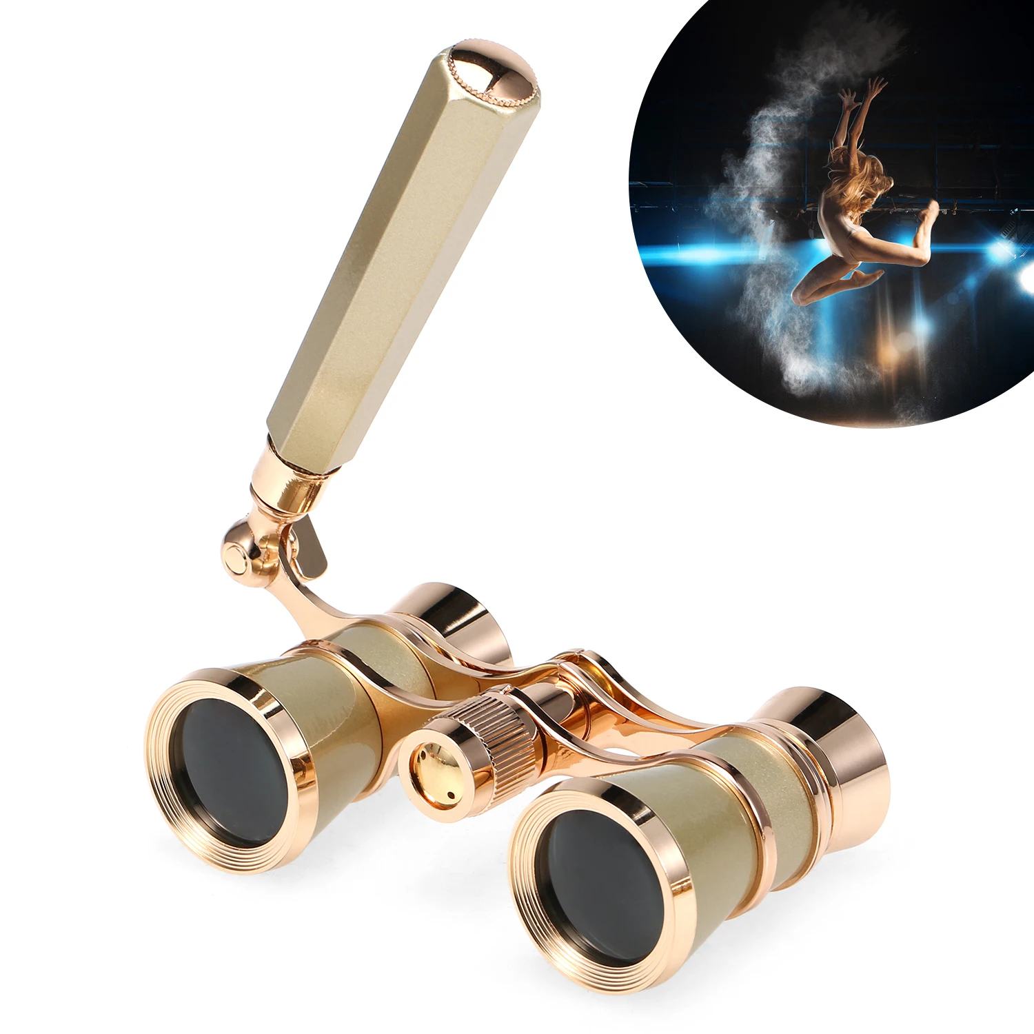 Очки оперы 3x25 с металлическим корпусом в стиле ретро | Инструменты