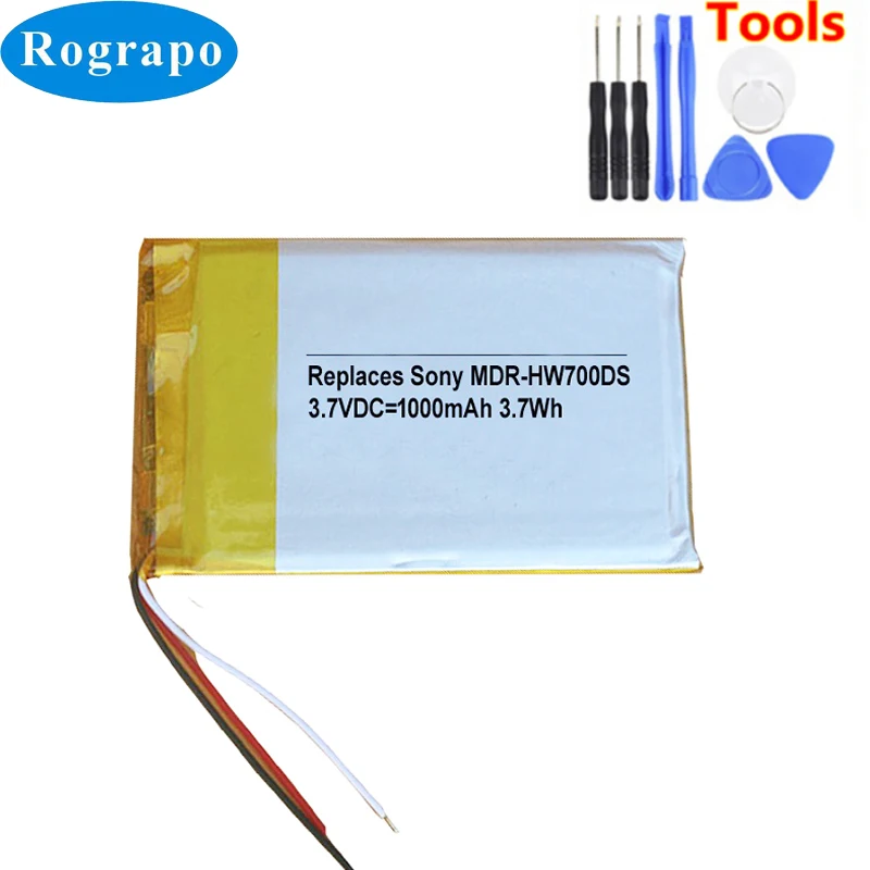Новый аккумулятор LIS1494HNPPC для Sony MDR-HW700DS Аккумулятор 1000 мАч полная сменная батарея
