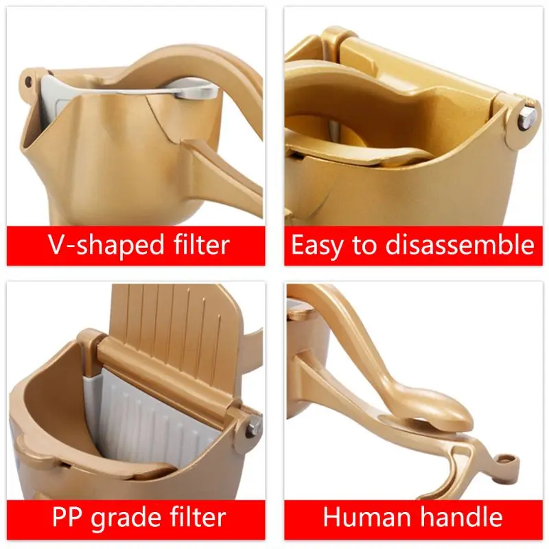 

Detachable Manual Fruit Juicer Press Lemon Squeezer Premium Quality Hand Lemon