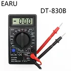 Цифровой мультиметр ACDC 7501000 В, цифровой мини-мультиметр с ЖК дисплеем, зонд для вольтметра, амперметра, Омметр, тестер, измеритель напряжения и тока