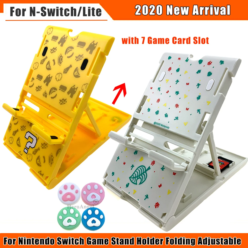2020 для игровой подставки Nintendo Switch складной регулируемый портативный держатель