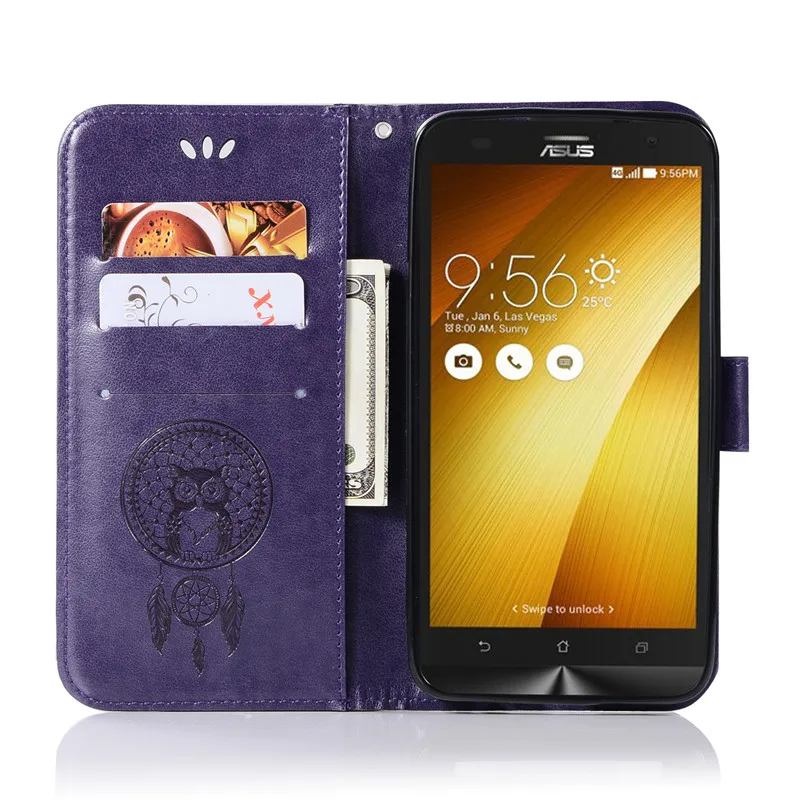 Чехол из искусственной кожи для Asus Zenfone 2 Laser ZE550KL чехол телефона ZE ZE550 550 550KL KL Z00LD ZOOLD