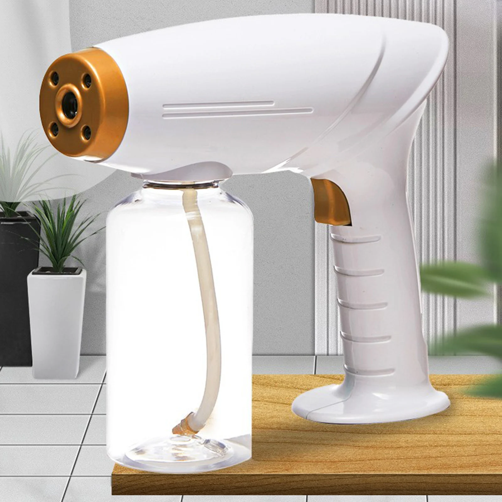 

Handheld Nano Sanitizer Sprayer Cordless Disinfectant Fogger Gun Machines