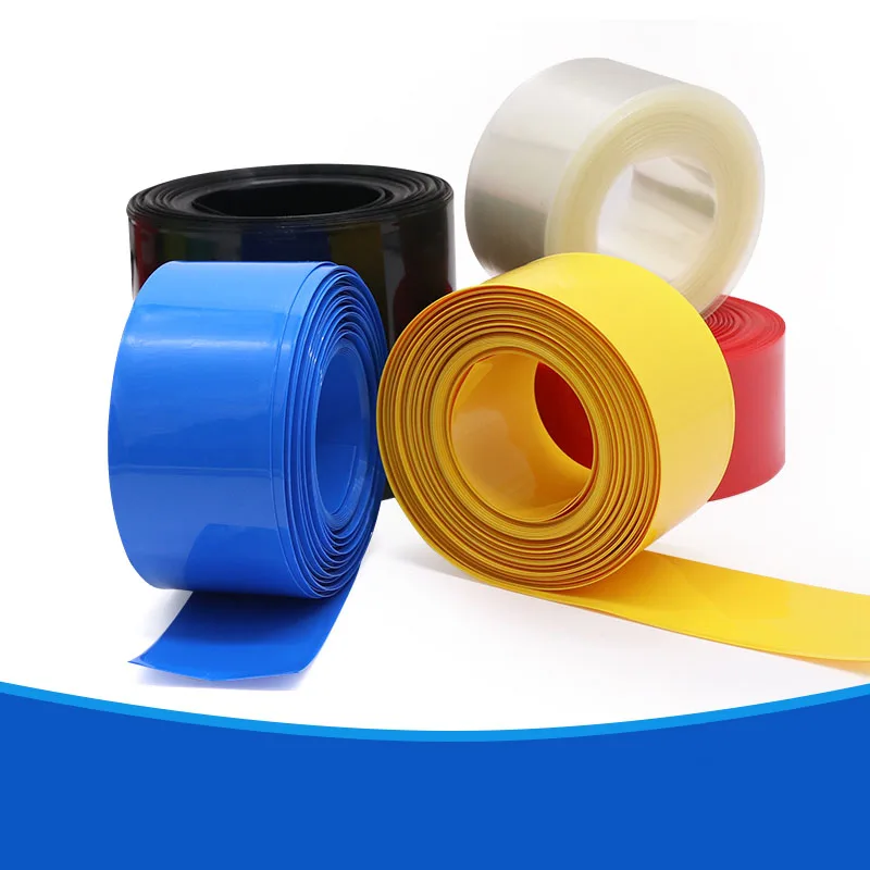 ПВХ термоусадочные трубки ширина 50 мм диаметр 32 (для двух 18650 аккумуляторных