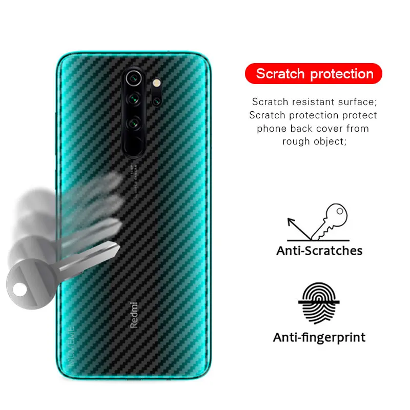 Защитная пленка из углеродного волокна для Xiaomi Redmi Note 8 8pro note8 pro note7 Global sticker |