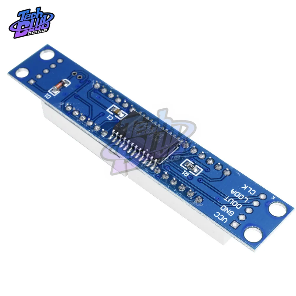 Светодиодный точечный матричный 7 сегментный 8 значный модуль управления