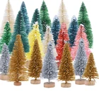 5 шт. 56, 58, 512, 5 см, многоцветная Рождественская елка, домашние украшения, деревянная пластиковая елка, поделки сделай сам для рождевечерние, Декор, Новогодний подарок