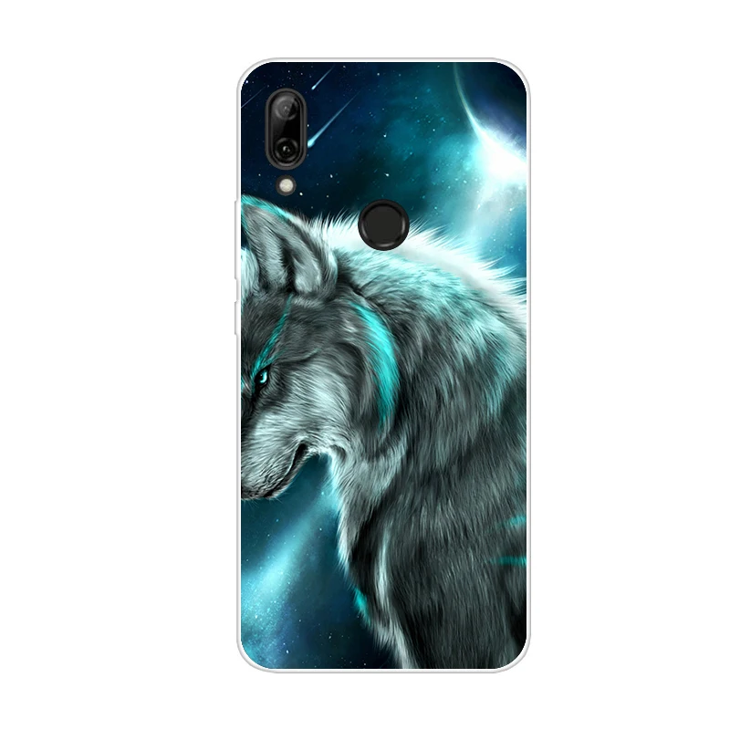 Чехол для Huawei P Smart Z силиконовый чехол Y9 Prime 2019 задняя крышка с рисунком Enjoy 10 Plus