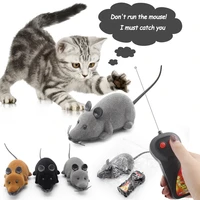 pet toy remote control electric a mouse flocking simulation toy replaceable battery cat toys interactive funny mouse cat toy