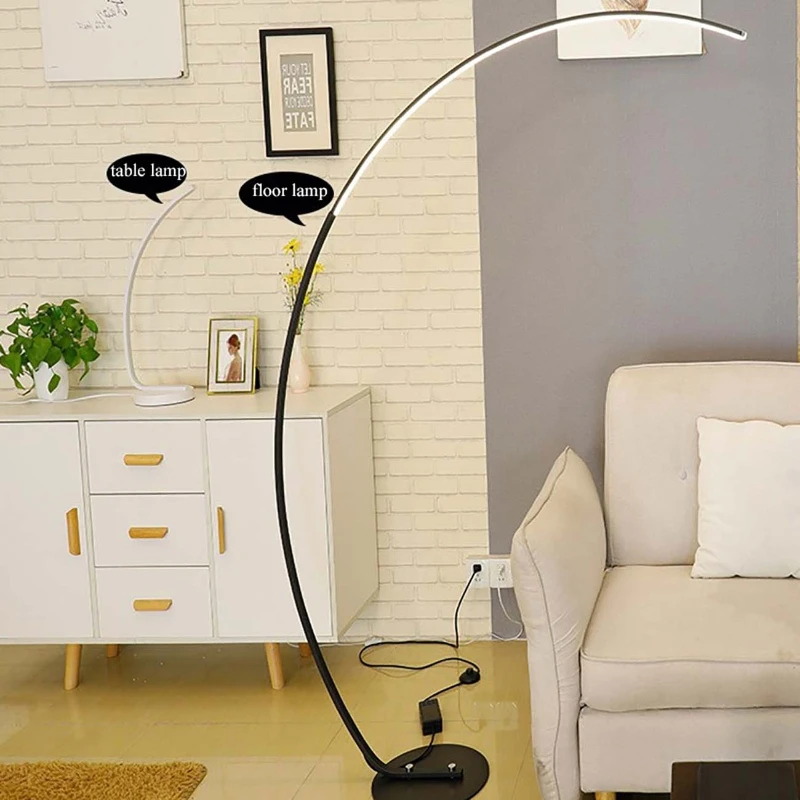 Напольная Лампа C приглушаемый яркий напольный светильник с дистанционным