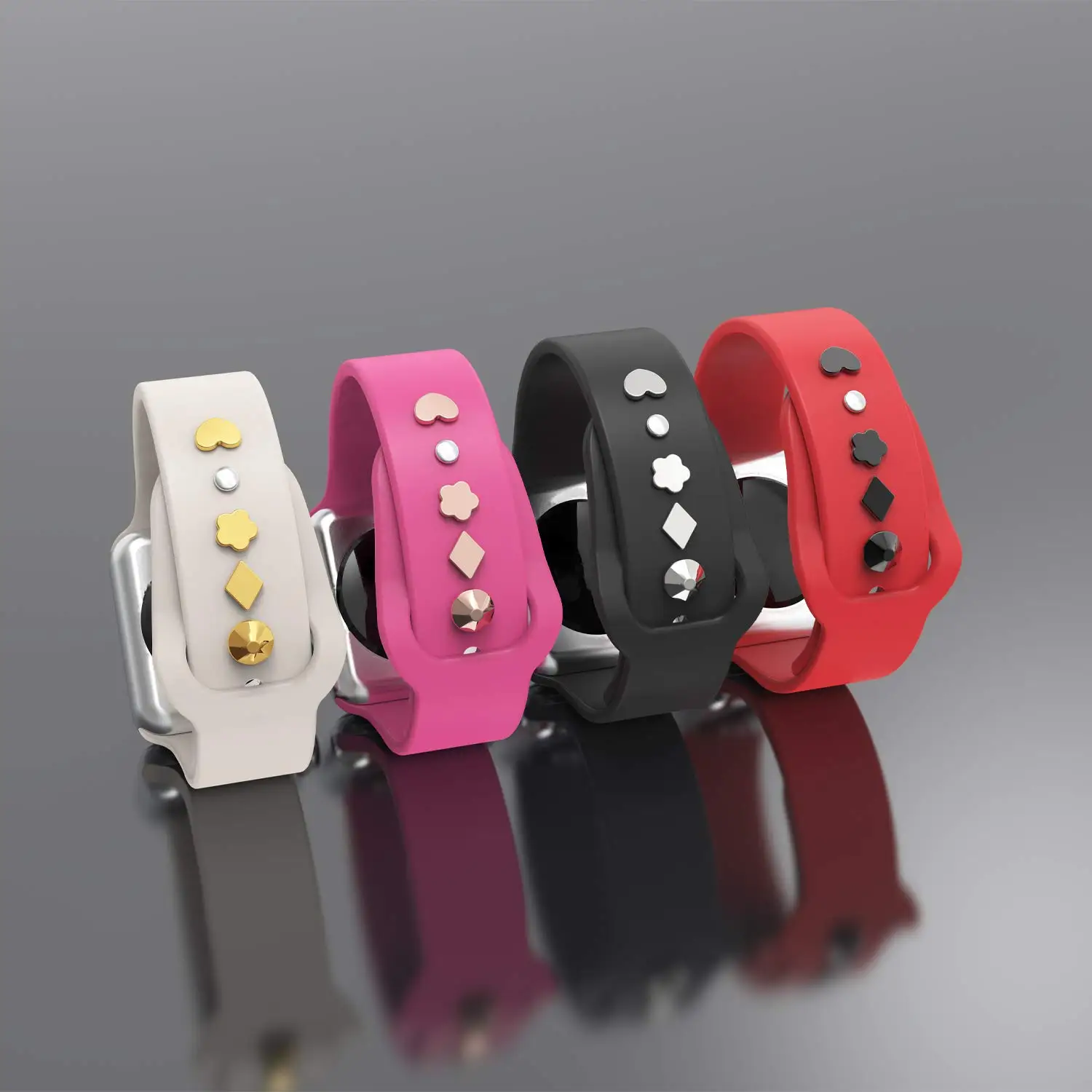 Силиконовый ремешок ювелирные украшения для Apple watch Band Galaxy 4/классический браслет