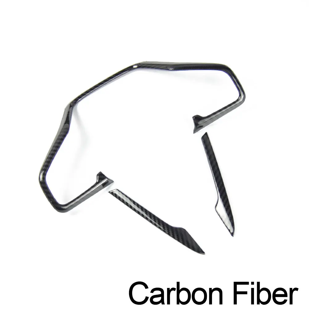 Новинка 3 шт. Стильный чехол из углеродного волокна для рулевого колеса