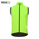 Велосипедная куртка WOSAWE, светоотражающая многофункциональная дышащая легкая ветровка для бега, Джерси для горных и шоссейных велосипедов