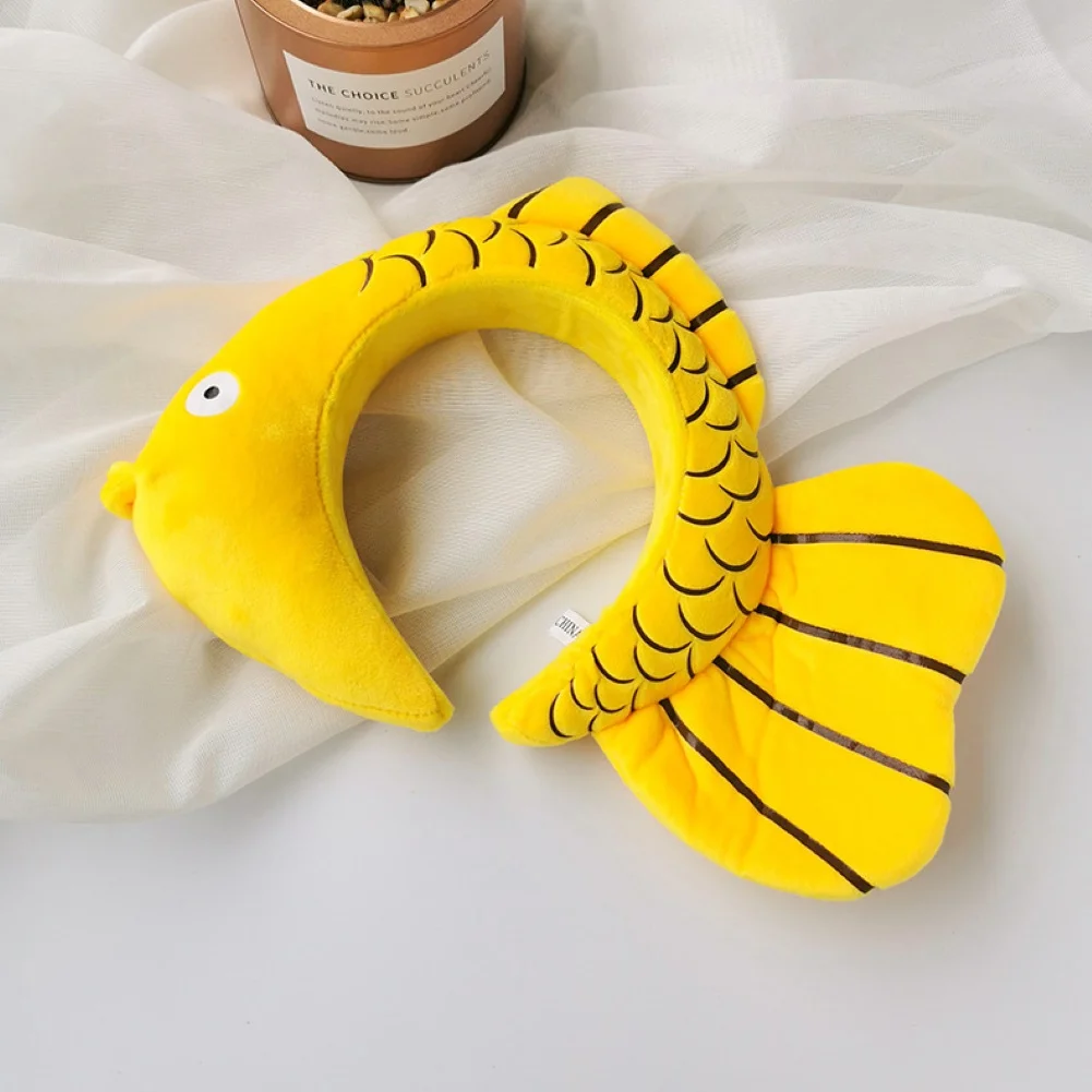 

Cute animal hair Carp Headband female Hair band Hair clip Korean headwear children hair Accessories Headwear ornaments