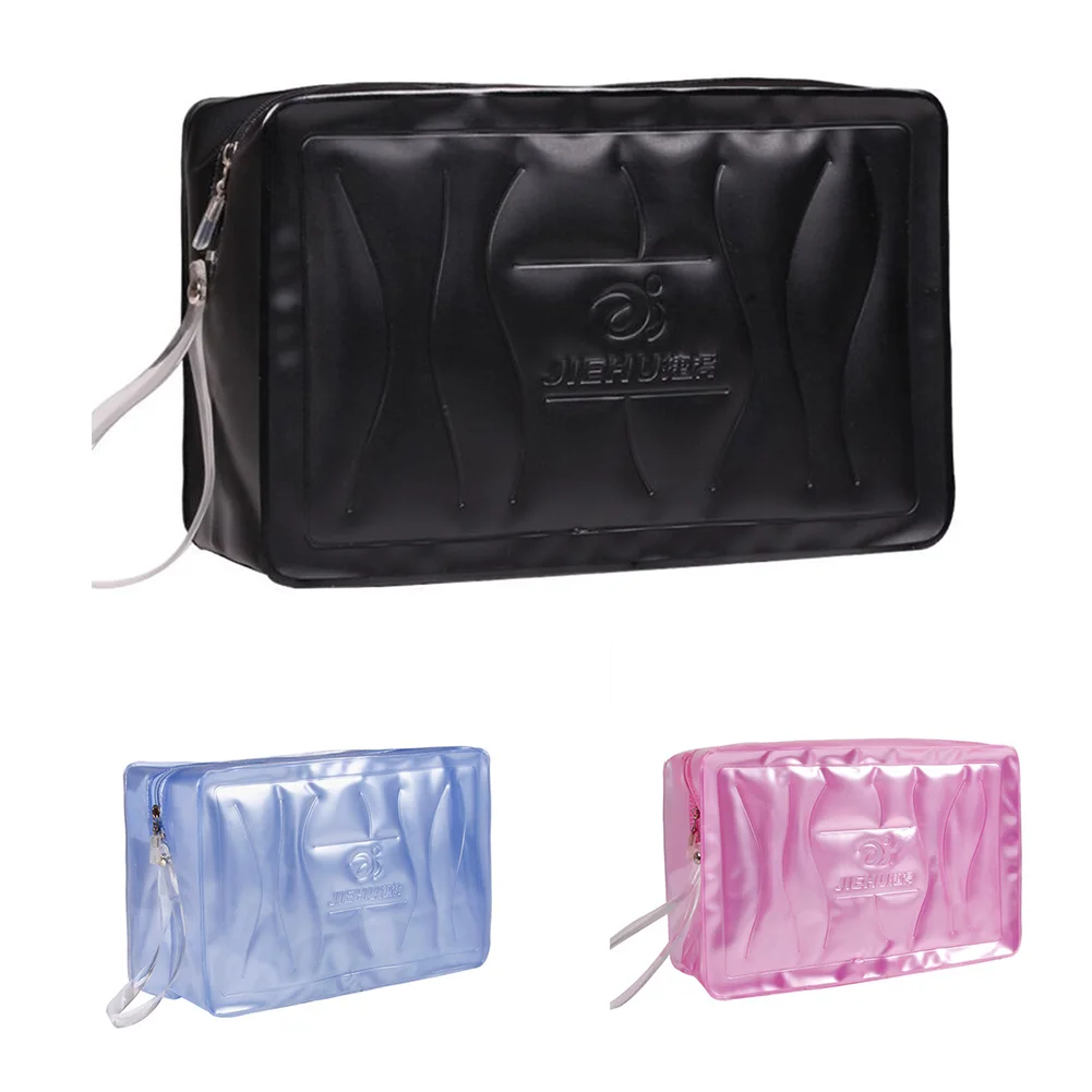 

Waterproof Storage Large Capacity Fashion PVC Zipper Multifunctional Travel Beach Reusable Solid Swimming Bag
