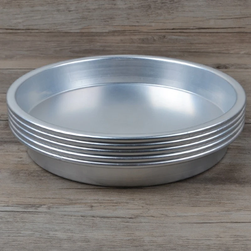 8 дюймов 2 5 см наружная алюминиевая тарелка обеденная посуда противень для